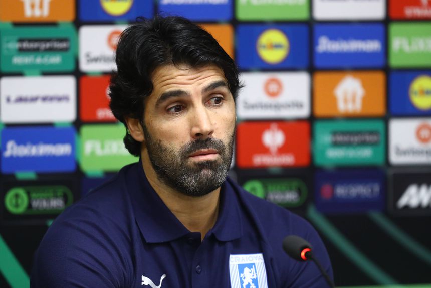 Filipe Coelho, treinador do Universitatea Craiova (IMAGO)