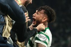 Luis Suárez, jogador do Sporting, festeja golo apontado ao PSG, na Liga dos Campeões - foto: EPA/MANUEL DE ALMEIDA