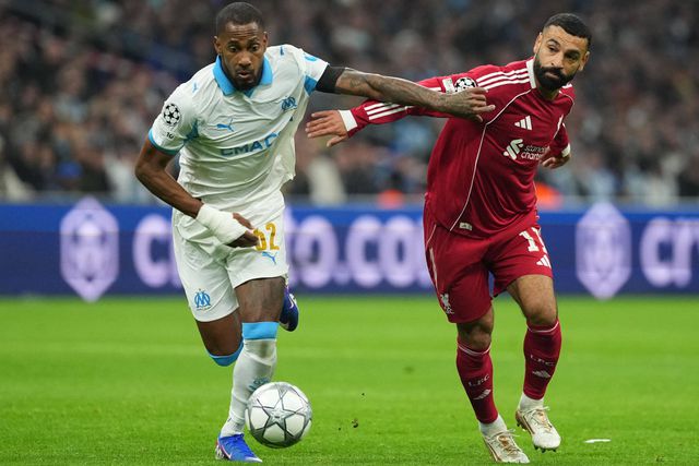 Siga aqui o Marselha-Liverpool