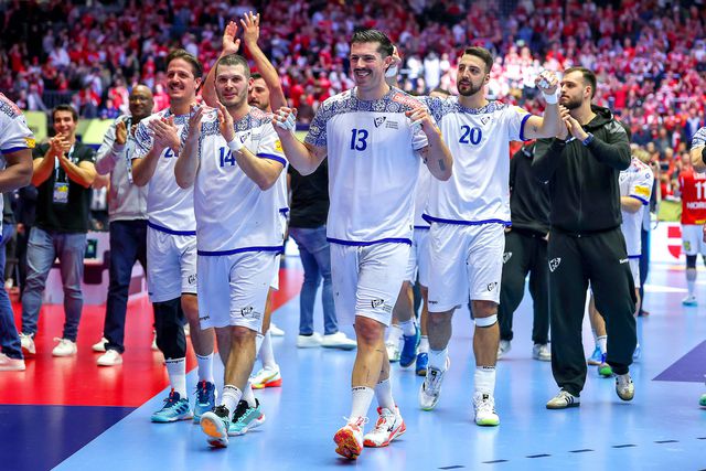 Portugal venceu a Dinamarca e passou à 'main round' no primeiro lugar do grupo — Foto: IMAGO