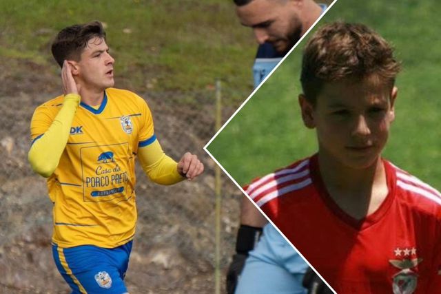 António Maior marcou 14 golos num jogo de formação. Na época seguinte, estava no Benfica