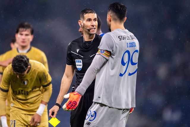 António Nobre durante encontro entre FC Porto e Famalicão