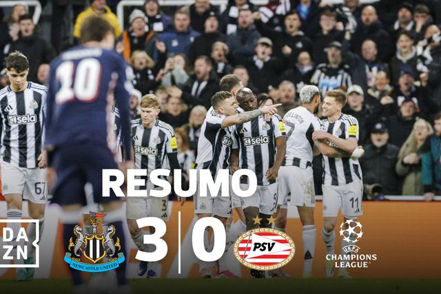 Newcastle com vitória tranquila e em lugar de apuramento direto (resumo)
