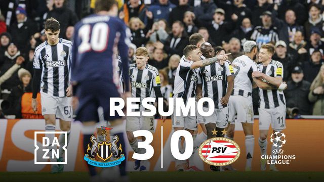 Newcastle com vitória tranquila e em lugar de apuramento direto (resumo)