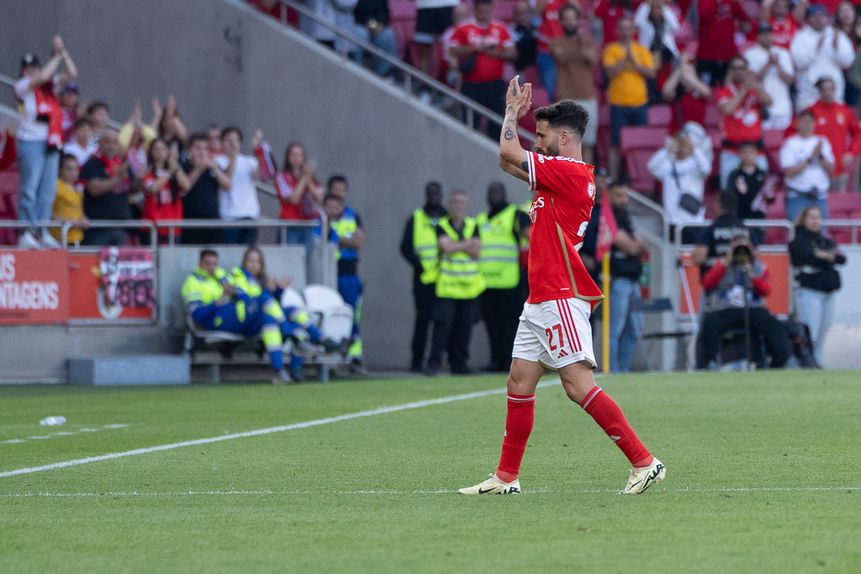 Rafa, 32 anos, deixou o Benfica no verão de 2024 e agora prepara-se para voltar — Foto: IMAGO