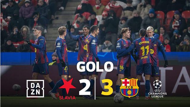 Na gaveta! Depois de Fermín, Dani Olmo também faz golaço em Praga