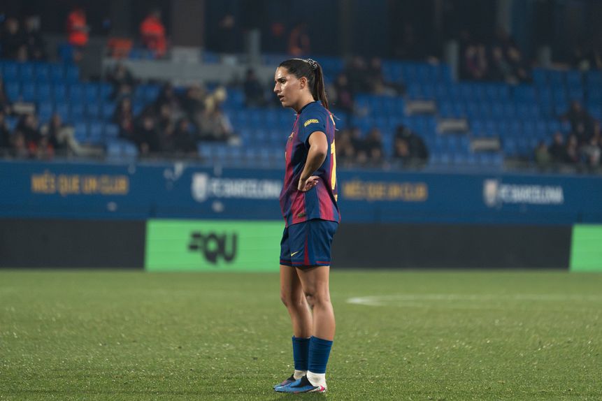 Kika Nazareth, jogadora do Barcelona