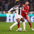 Aursnes, médio do Benfica, no jogo com a Juventus - Foto Imago