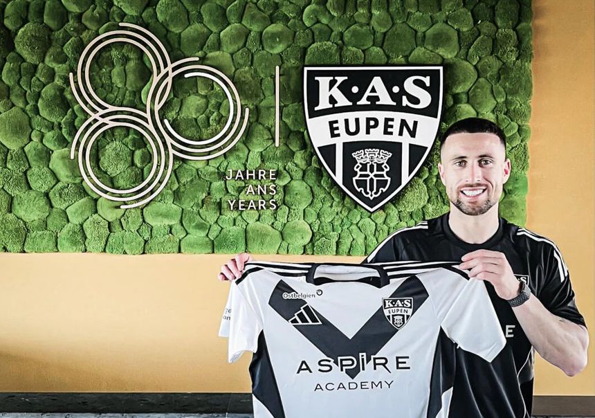 Kikas é reforço dos belgas do Eupen - Foto: Eupen