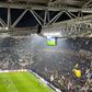 O ambiente nas bancadas antes do início do Juventus-Benfica