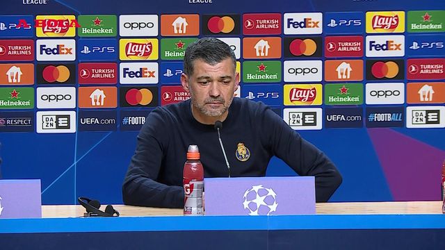 Sérgio Conceição explica estratégia do FC Porto para bater o Arsenal