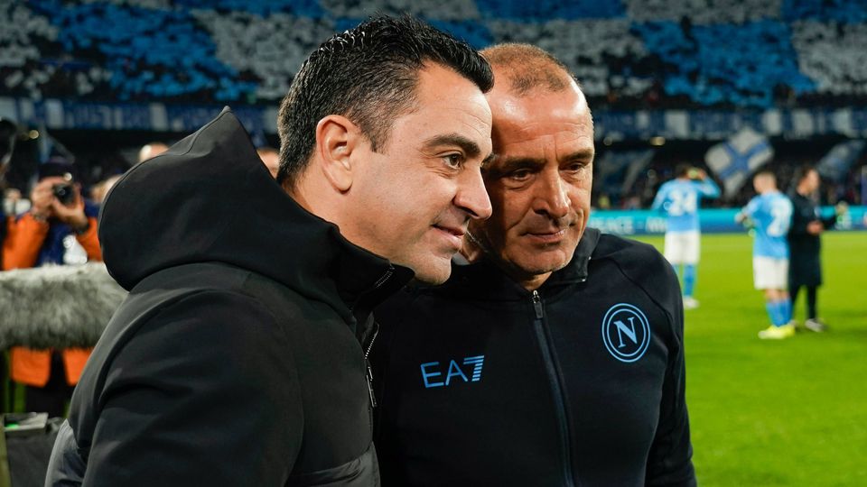 Xavi e o empate em Nápoles: «Não é um bom resultado»