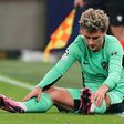 Griezmann sofreu uma entorse no tornozelo com o Inter