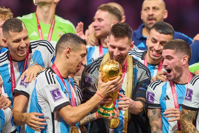 A confissão de Di María a Messi nos festejos do Mundial