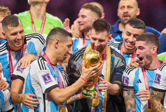 A confissão de Di María a Messi nos festejos do Mundial