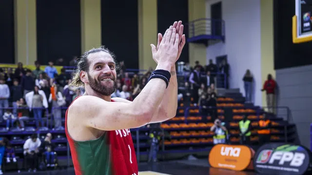 A festa da Seleção de basquetebol apurada para o Eurobasket
