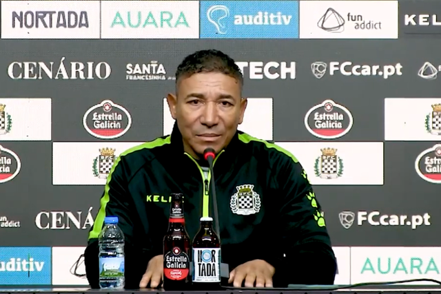 Lito Vidigal fez a antevisão ao duelo com o Gil Vicente (Foto: Boavista)