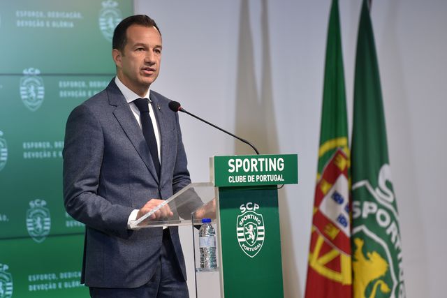 Frederico Varandas assumiu a presidência do Sporting em setembro de 2018