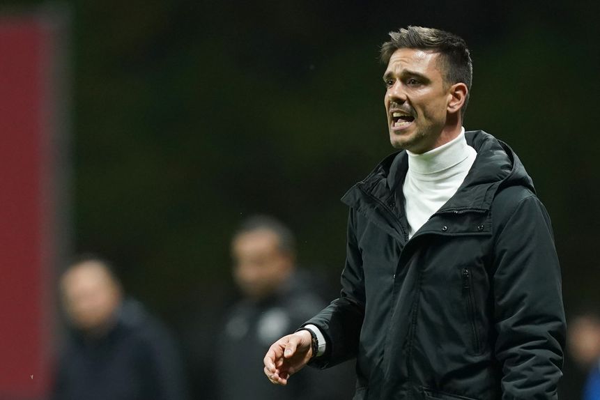 Tiago Margarido explicou as opções que tomou para o desafio com o SC Braga e, apesar da derrota, diz estar satisfeito com a equipa