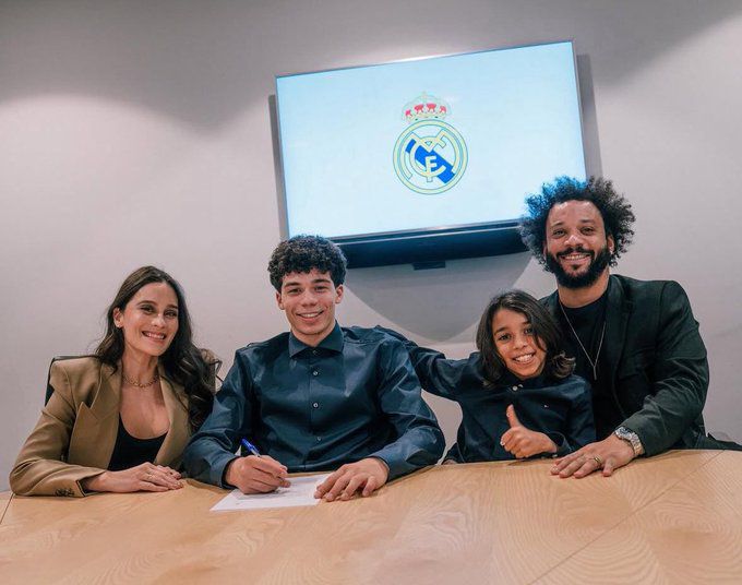 Mercado: Real Madrid segura filho de Marcelo por mais um ano