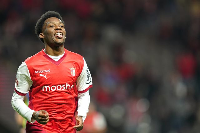 Golo de Gorby leva o SC Braga em vantagem para o intervalo na receção ao Nacional