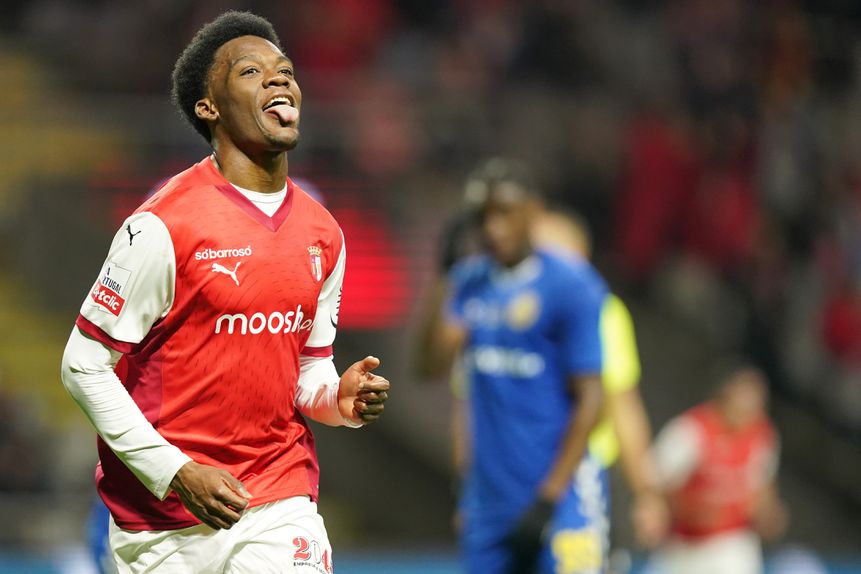 Gorby estava no sítio certo para corresponder à assistência de Roger e oferecer o triunfo ao SC Braga no duelo com o Nacional