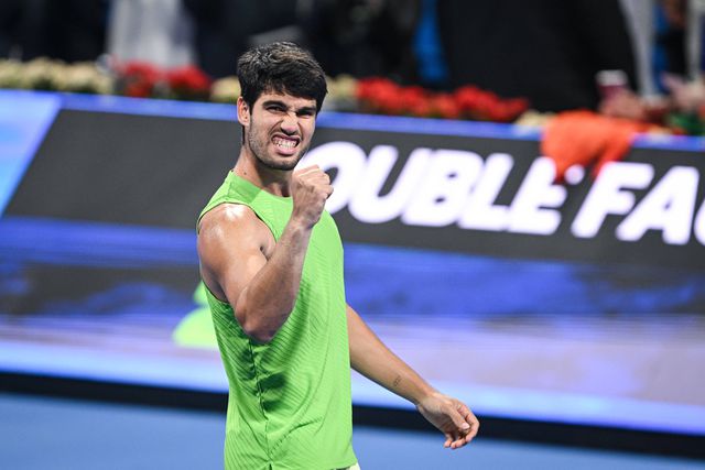 Alcaraz apurou-se pela primeira vez para a final do ATP 500 do Qatar     Fotografia Imago