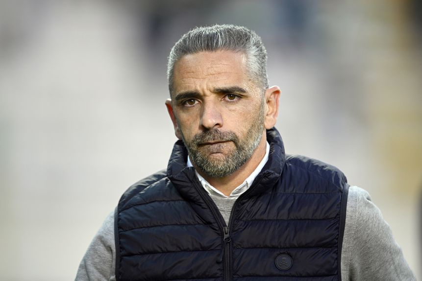 Rui Borges feliz após a vitória tranquila em Moreira de Cónegos - Foto:  Miguel Lemos/Kapta+