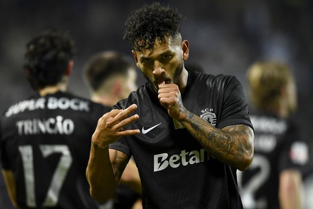 Golo de Luis Suárez no Moreirense-Sporting foi o 20.º na Liga - Foto: Miguel Lemos/Kapta+