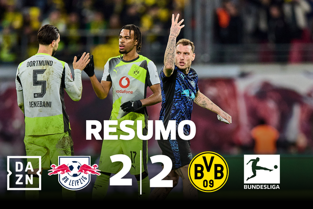 Fábio Silva reduz estragos para o Dortmund frente ao Leipzig (resumo)