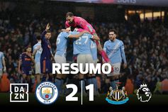 City cavalga bis de herói improvável para pressionar o Arsenal (resumo)