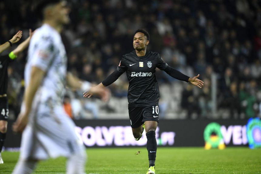 Geny Catamo marca no Moreirense-Sporting - Foto: Miguel Lemos/Kapta+