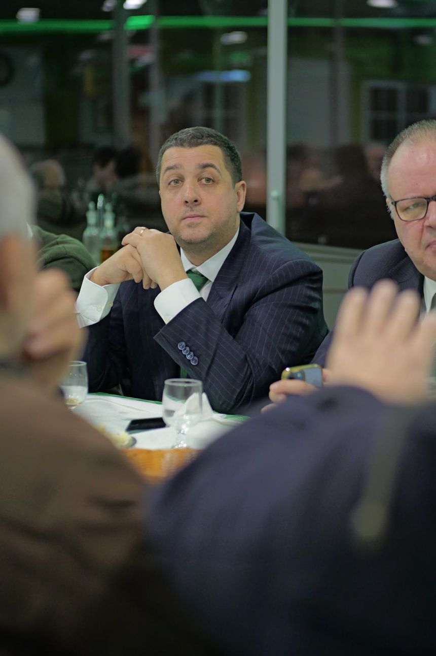 Bruno Sá na primeira ação de campanha à presidência do Sporting