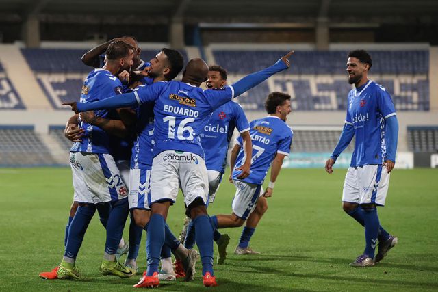 Belenenses venceu a Académica por 3-2. Foto: Belenenses