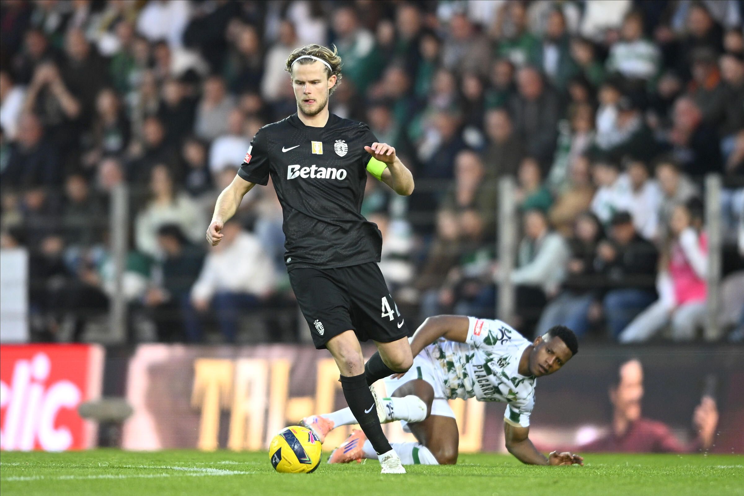 Hjulmand no Moreirense-Sporting - Foto: Miguel Lemos/Kapta+