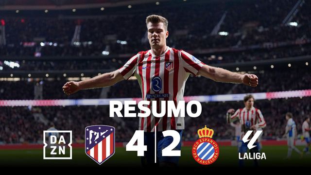 Atlético Madrid volta a sorrir, Espanhol em queda livre (resumo)