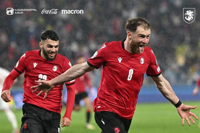 Atenção, Portugal: Geórgia derrota Luxemburgo e está a um passo do Euro-2024