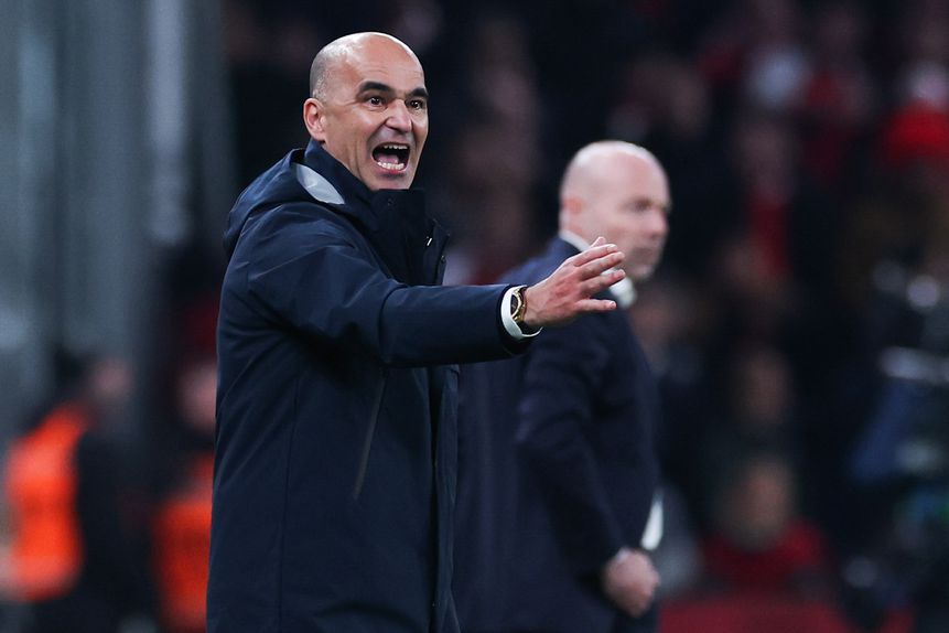 Roberto Martínez no Dinamarca-Portugal