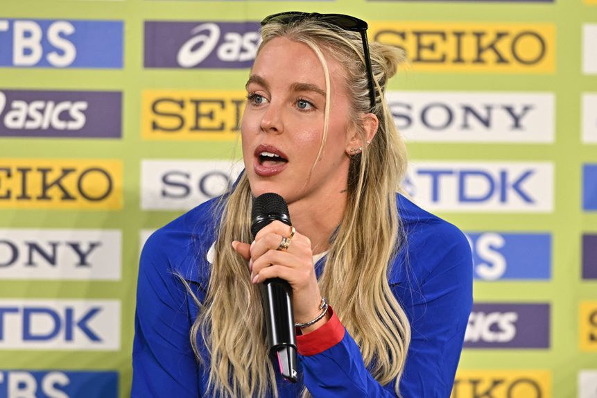 Keely Hodgkinson, campeã olímpica dos 800 metros