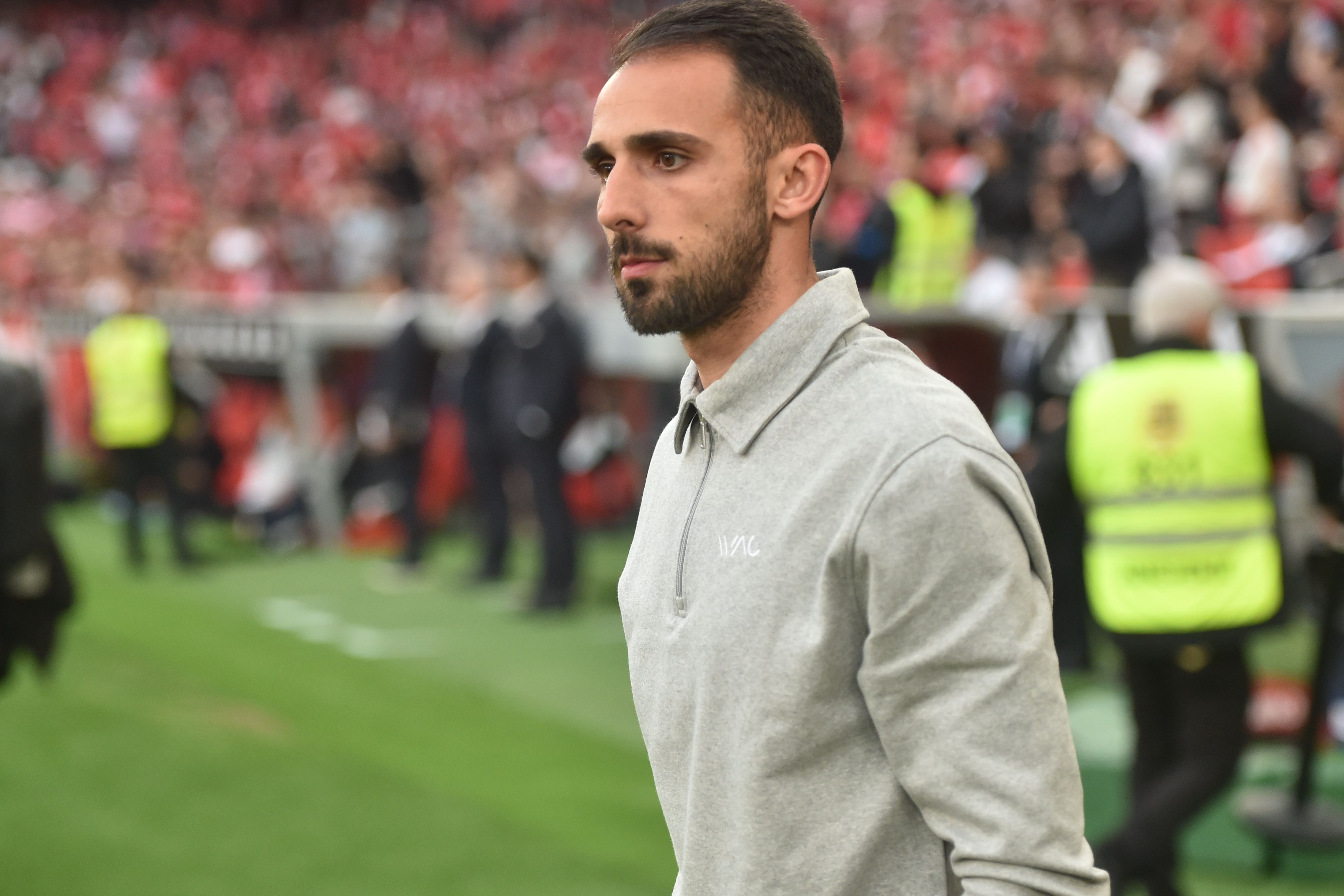 Gil Lameiras orientou pela segunda vez a equipa principal do V. Guimarães (Foto Miguel Nunes