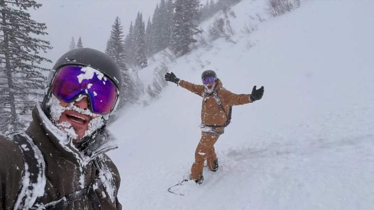 David Beckham fez férias na neve no Canadá - foto: Instagram/David Beckham