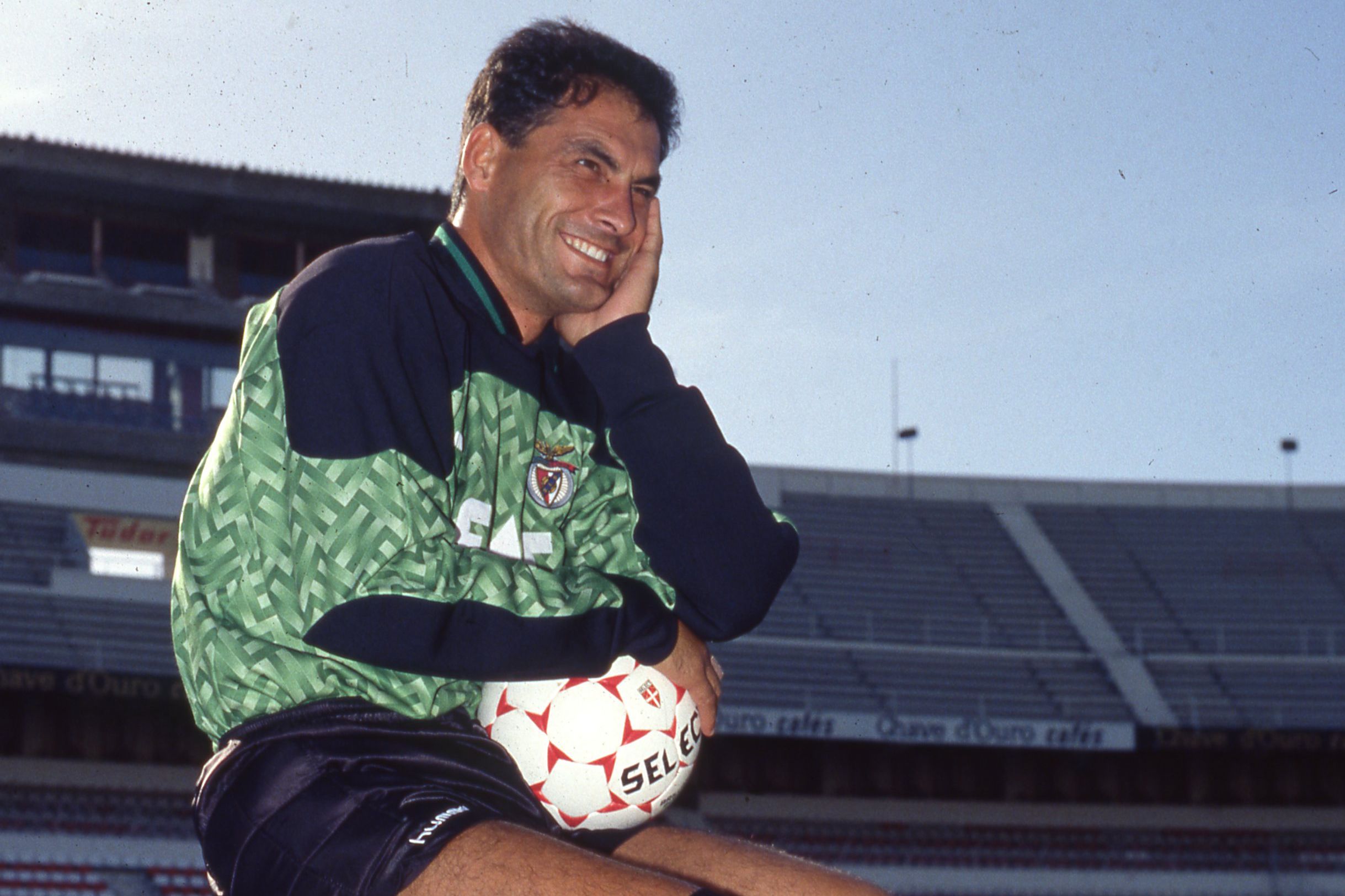 Silvino e uma imagem de 'outro futebol' - Foto: D. R.