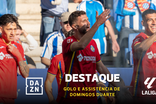 Domingos Duarte estreia-se a marcar e a assistir em poucos minutos
