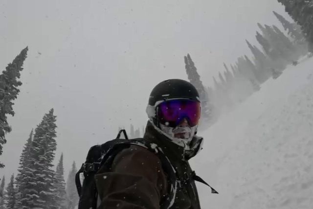 David Beckham na neve