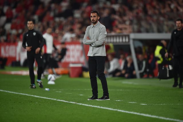 Gil Lameiras, treinador do Vitória de Guimarães - Foto: Miguel Nunes