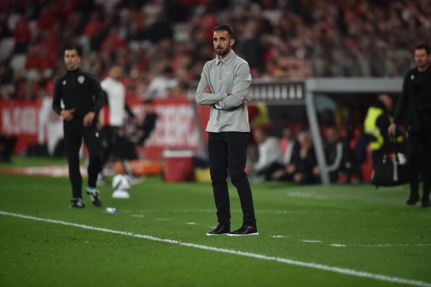 Gil Lameiras, treinador do Vitória de Guimarães - Foto: Miguel Nunes