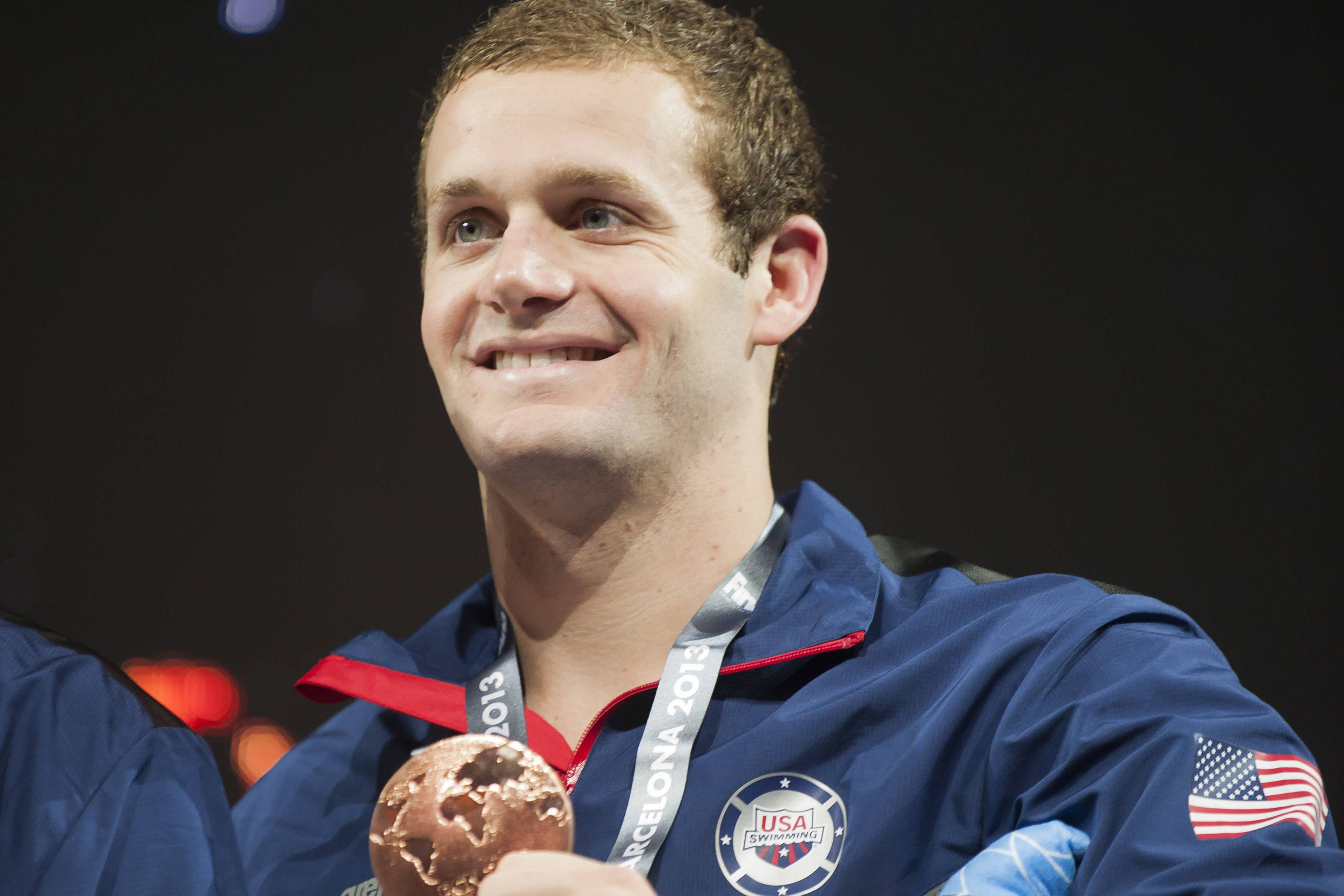 O nadador Tyler Clary foi um dos atletas indignados com o enforcamento do atleta iraniano. IMAGO