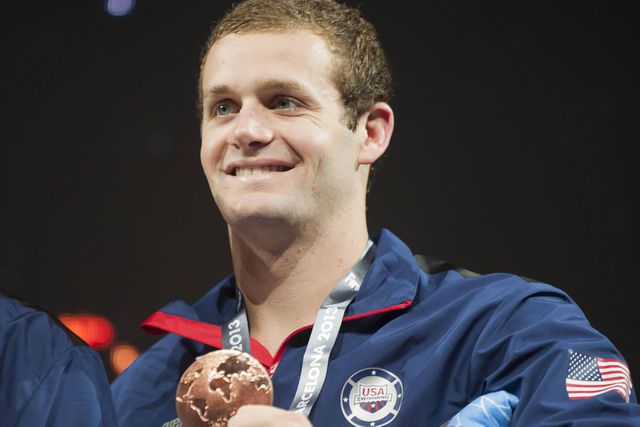 O nadador Tyler Clary foi um dos atletas indignados com o enforcamento do atleta iraniano. IMAGO