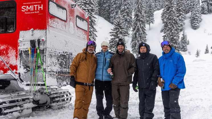 David Beckham fez férias na neve no Canadá - foto: Instagram/David Beckham