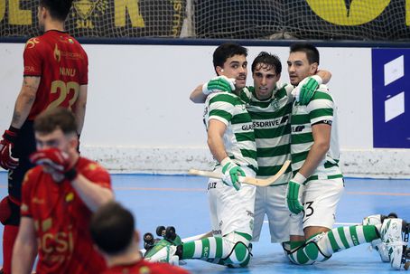 Sporting venceu Riba d´Ave por 8-3 no arranque da 21.ª jornada. Foto FPP